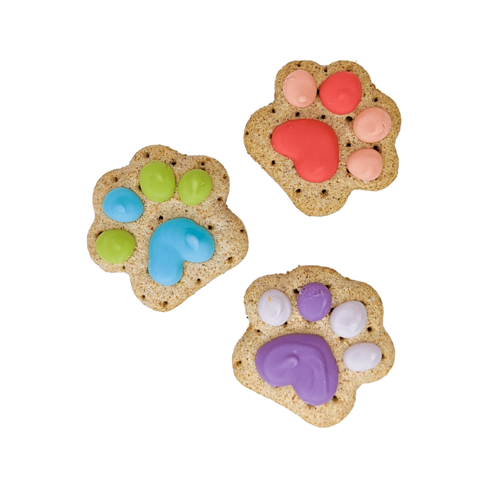 Bosco and Roxy's biscuit Biscuit pour chiens - Mini pattes de fête