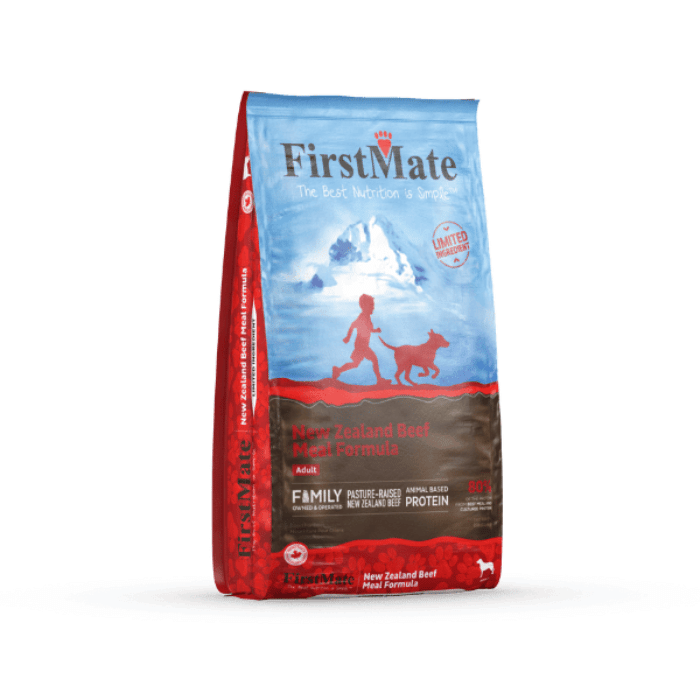 FirstMate nourriture 25lbs Nourriture pour chiens FirstMate ingrédients limité au boeuf de nouvelle Zélande