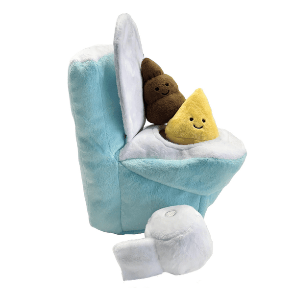 FouFit Hide N Seek Digging Toy Toilet Sherbrooke Canin
