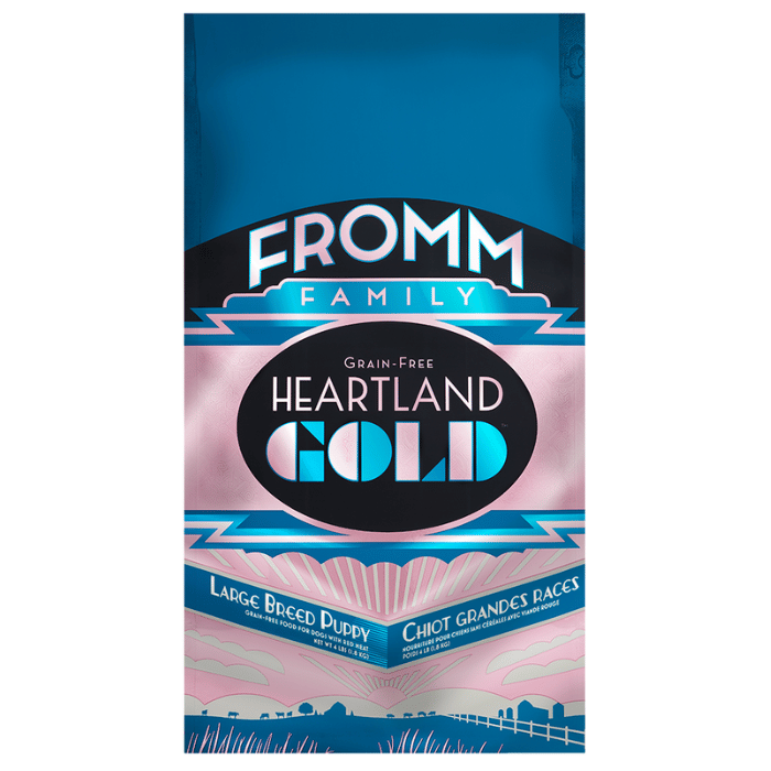 Fromm nourriture Nnourriture Fromm Family Heartland Gold® Chiot grandes races pour chiens