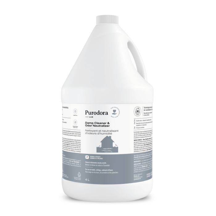 Purodora Lab nettoyant 4 litres Purodora Lab, Neutralisant D&#39;odeurs D&#39;humidité