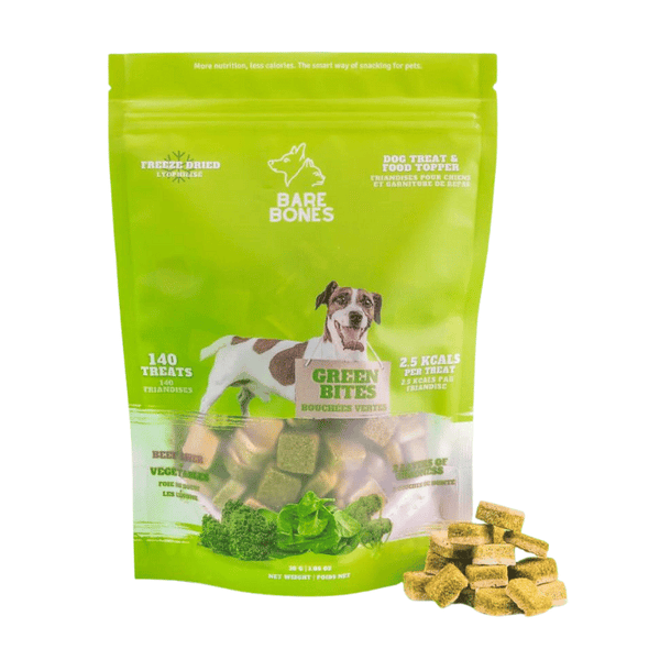 Treats for dogs Green bites Sherbrooke Canin