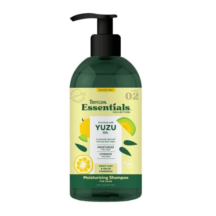 Tropiclean shampoing Essentials - Shampoing désodorisant au Yuzu 16 oz