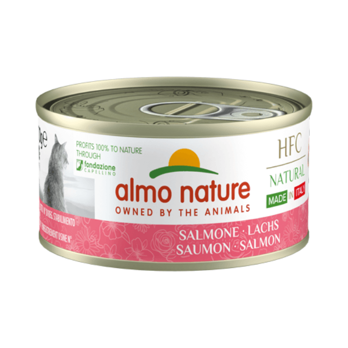 Almo Nature nourriture chat Nourriture pour chats HFC Natural - Saumon au naturel