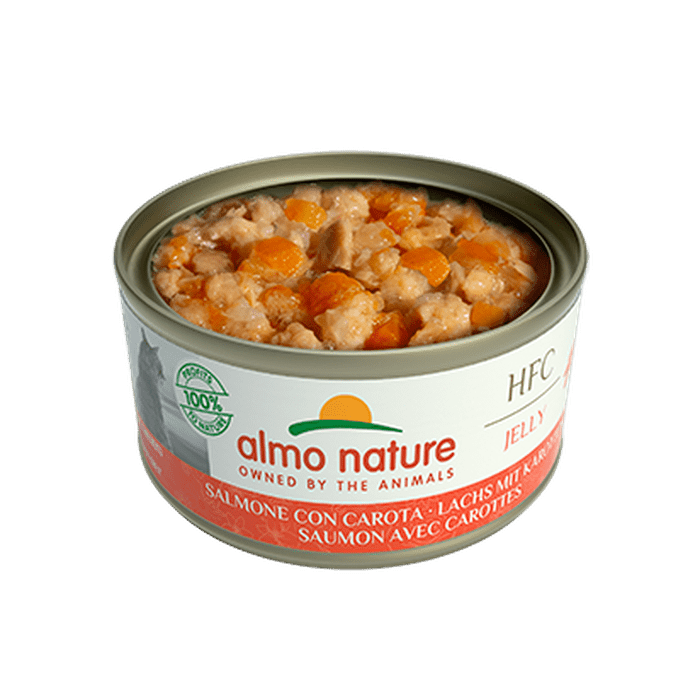 Almo Nature nourriture chat Nourriture pour chats HFC Natural - Saumon avec carottes