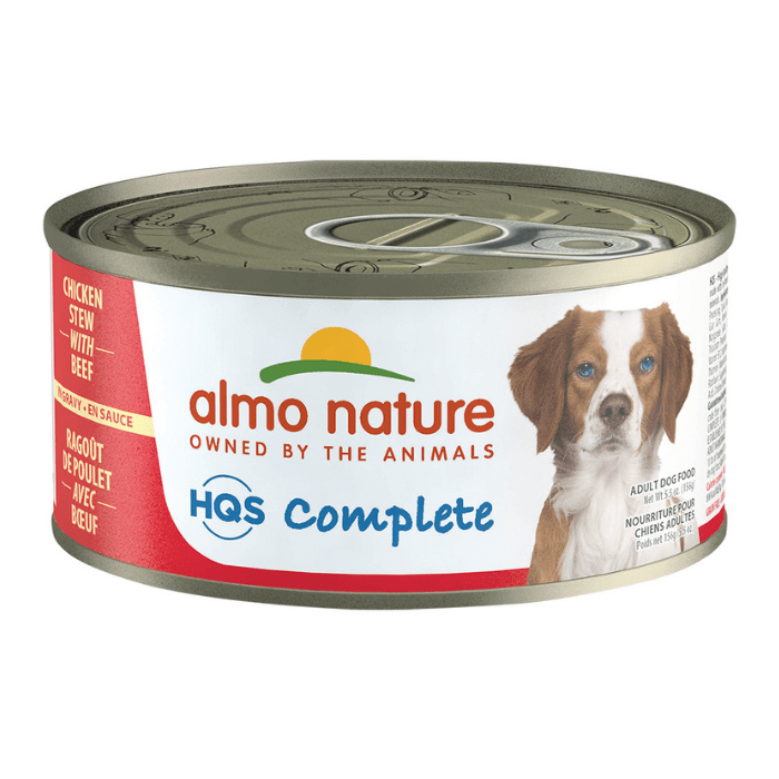Almo Nature nourriture humide Nourriture  humide pour chiens - complète HFC boeuf et poulet 156g