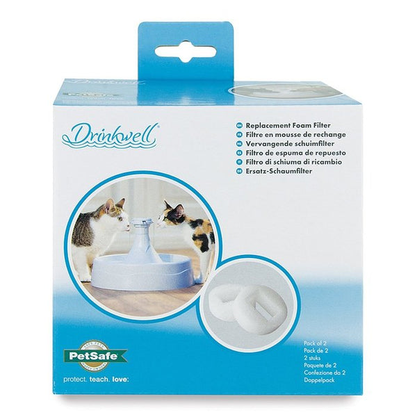 Drinkwell Fountains 360 Plastic Pet Replacement Foam Filters