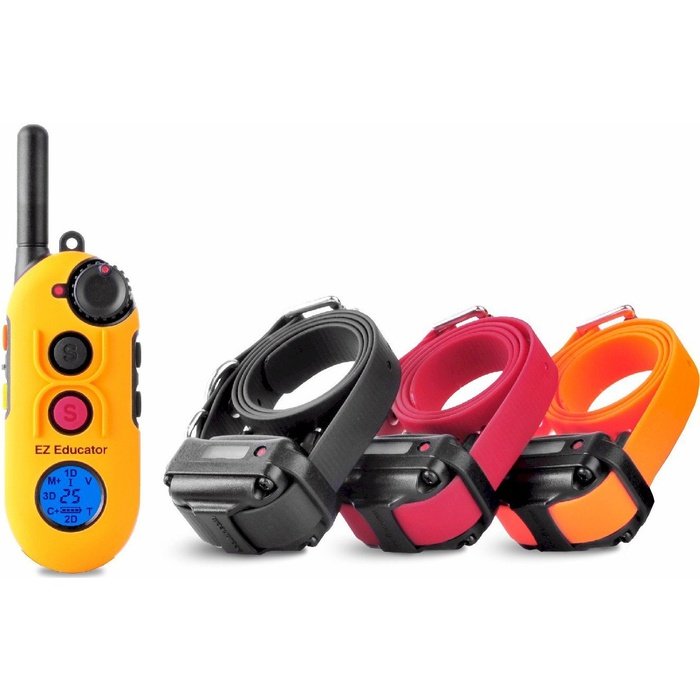 E-collar technologies Collier de dressage pour 3 chiens Collier de dressage Educator EZ-900 E-collar technologies 1/2 Mile