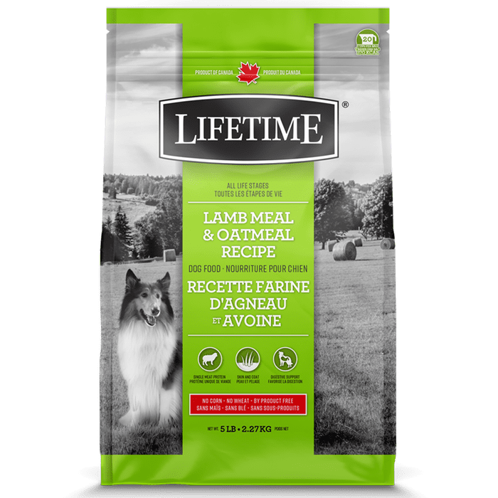 Lifetime nourriture Nourriture pour chiens Lifetime Agneau & Avoine