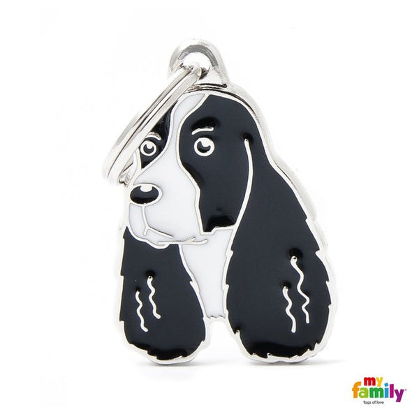 Médaille classic grand os noir pour chien en acier : Médailles pour chien  MYFAMILY animalerie - botanic®