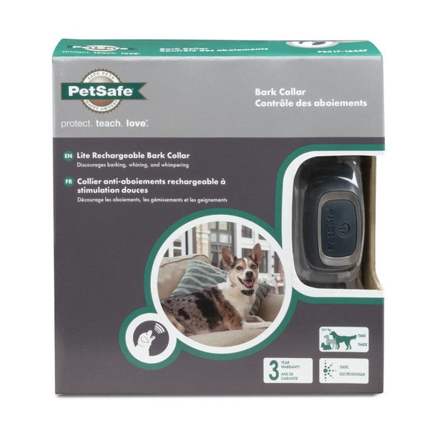 PetSafe Lite Rechargeable Small Dog Bark Collar PBC17-16447