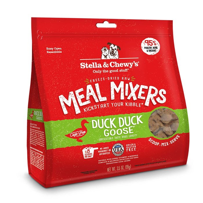 Stella &amp; Chewy&#39;s meal mixer Mélange à repas au Canard Stella &amp; Chewy&#39;s Duck Duck Goose Meal Mixers