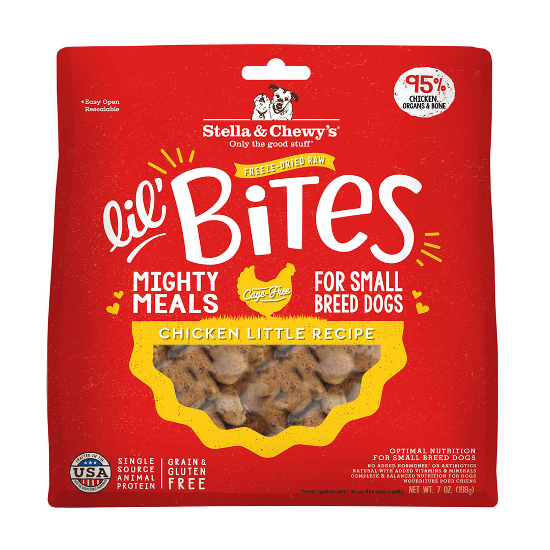 Stella &amp; Chewy&#39;s nourriture Stella &amp; Chewy&#39;s Chicken Little Lil’ Bites pour petits chiens