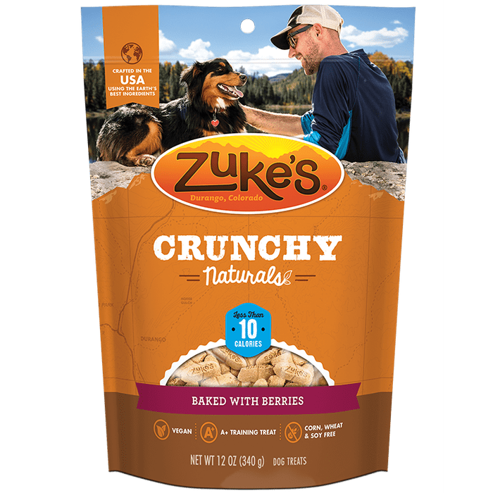 Zuke&#39;s Gâteries Biscuits pour chiens Zuke&#39;s Crunchy baies