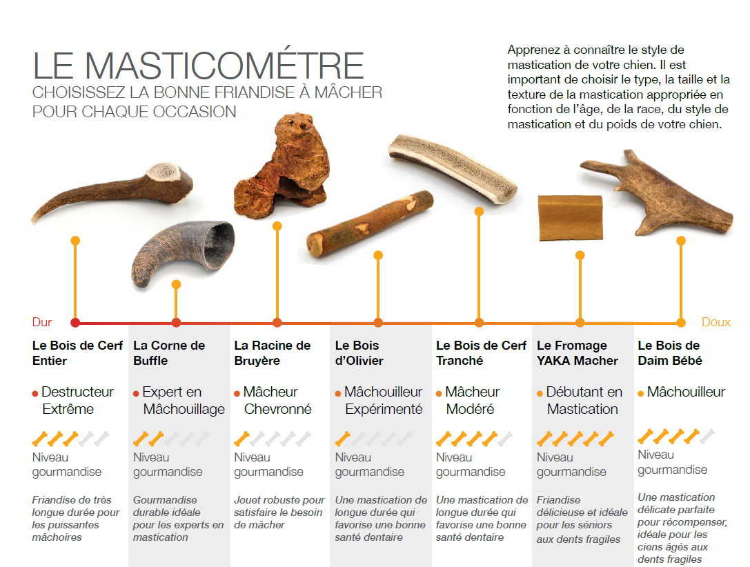 Gâteries à mâcher