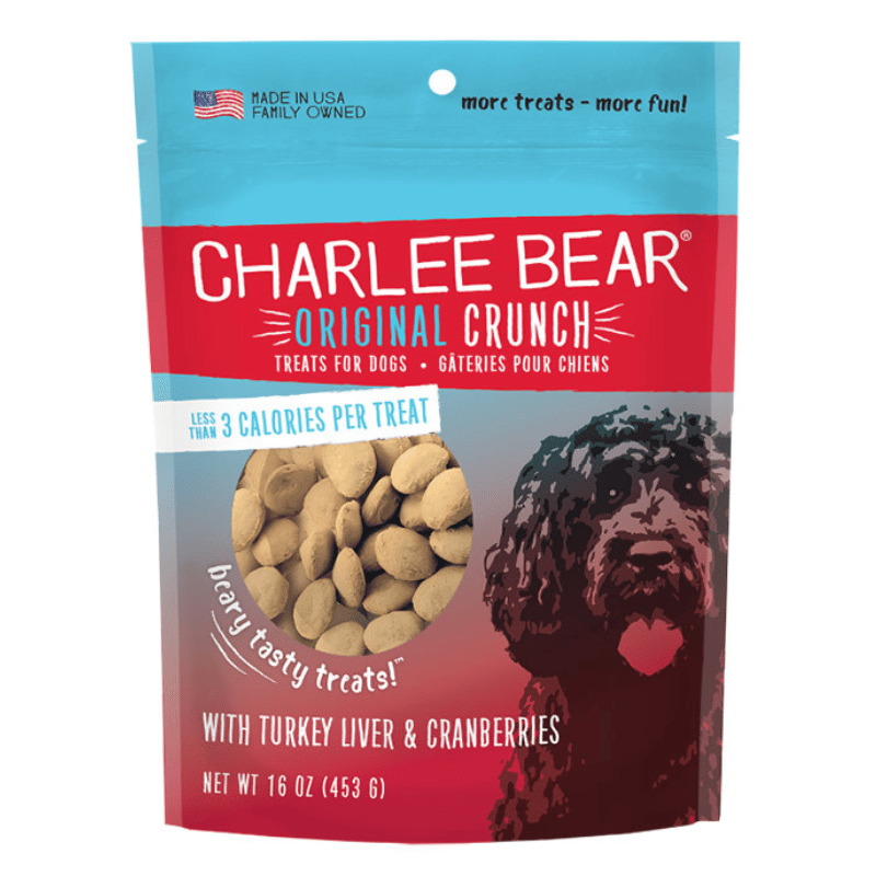 Charlee Bear Original Foie de Dinde et Canneberges Gâterie pour Chien 454g