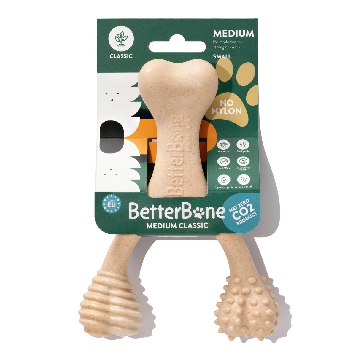 Batterbone jouets pour chien BetterBone MEDIUM : La Mastication Naturelle, Écologique et Non Toxique pour les Mâcheurs du Quotidien | Idéal pour les Mâcheurs Légers à Modérés BetterBone MEDIUM : La Mastication Naturelle, Écologique et Non Toxique pour les Mâcheurs du Quotidien | Idéal pour les Mâcheurs Légers à Modérés