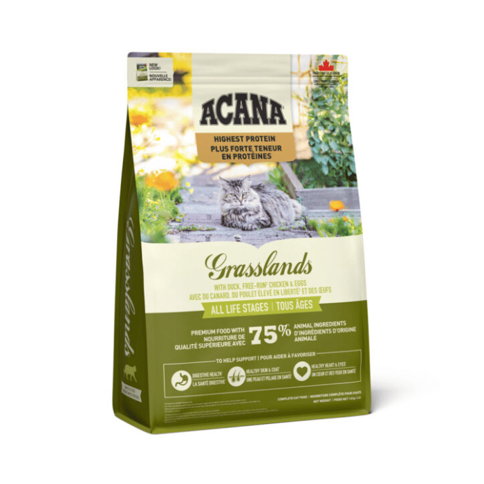 Acana nourriture chat Nourriture pour chat Acana Grassland Nourriture pour chat Acana Grassland