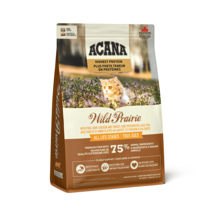 Acana nourriture chat Nourriture pour chat Acana Wild Prairie Nourriture pour chat Acana Wild Prairie