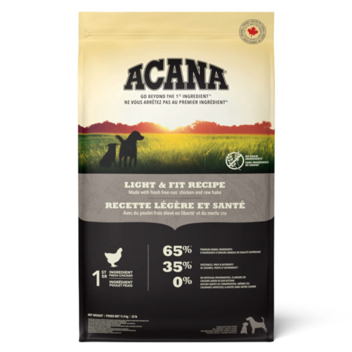 Acana nourriture Nourriture pour chiens Acana légère et santé Nourriture pour chiens Acana légère et santé