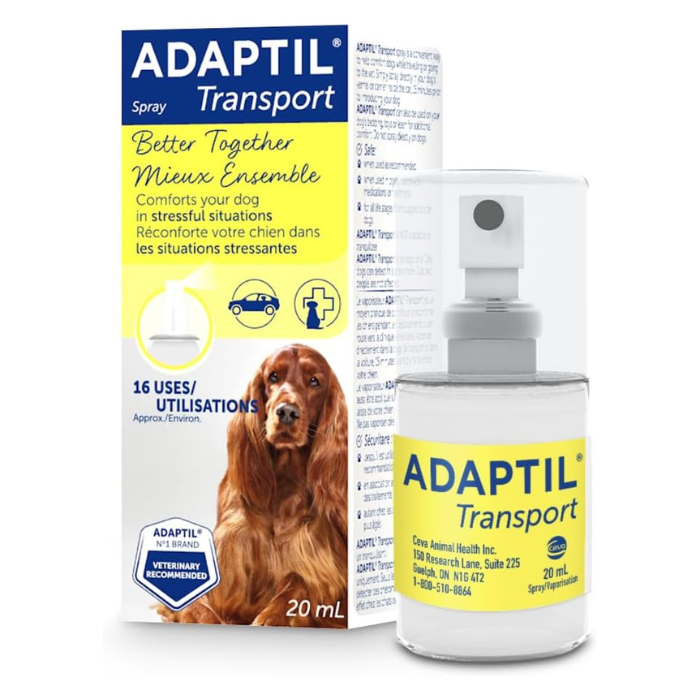 Adaptil calmant Adaptatil Transport pour chiens 20ml Adaptatil Transport pour chiens 20ml