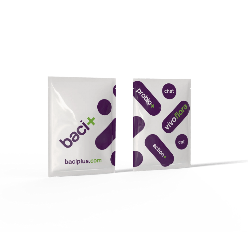 baci+ supplement baci+ probio+ Vivoflora pour chats - Probiotiques en poudre, 14 sachets baci+ probio+ Vivoflora pour chats - Probiotiques en poudre, 14 sachets