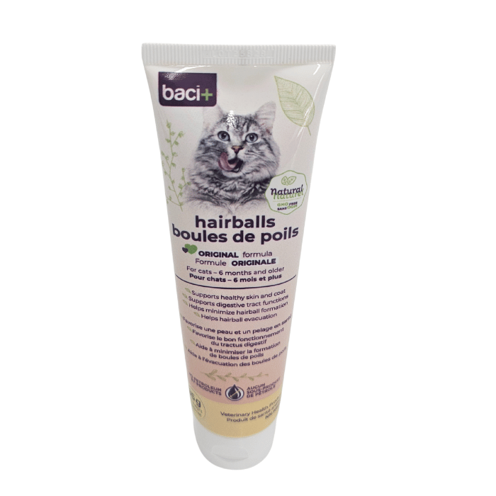Baci+ supplement Traitement pour boules de poils chat original 85g Traitement pour boules de poils chat original 85g