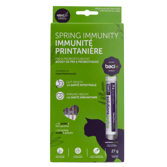 Baci+ supplement Trousse Immunité Printanière pour Chats