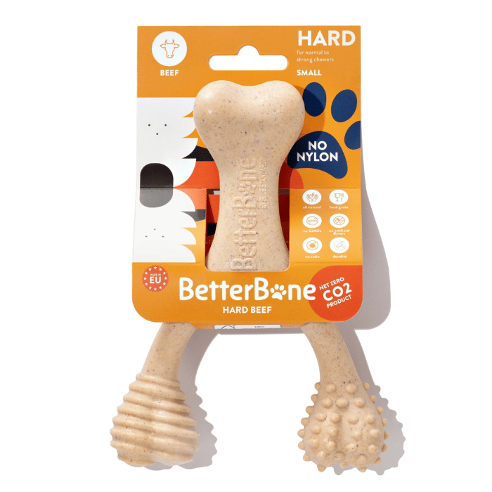 Batterbone jouets pour chien BetterBone HARD : La Mastication Naturelle, Écologique et Ultra-Durable pour les Mâcheurs les Plus Tenaces ! - Saveur de boeuf BetterBone HARD : La Mastication Naturelle, Écologique et Ultra-Durable pour les Mâcheurs les Plus Tenaces ! - Saveur de boeuf