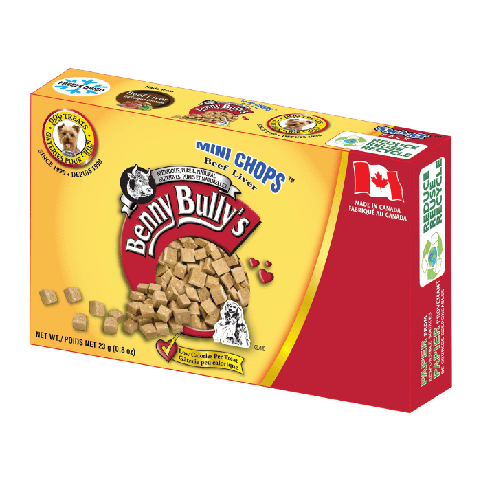 Benny's bully Gâteries Gâteries Pour Chien - Smart Packs Mini, Foie De Boeuf 23g