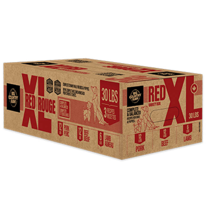 Big Country Raw congele Big Country XL Rouge Big Country XL Rouge