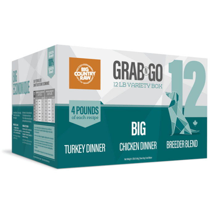 Big Country Raw congele Grab N Go Big 12 Grab N Go Big 12