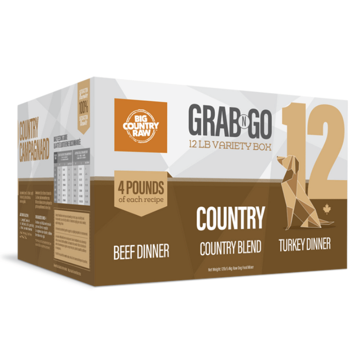 Big Country Raw congele Grab N Go Country 12 Grab N Go Country 12
