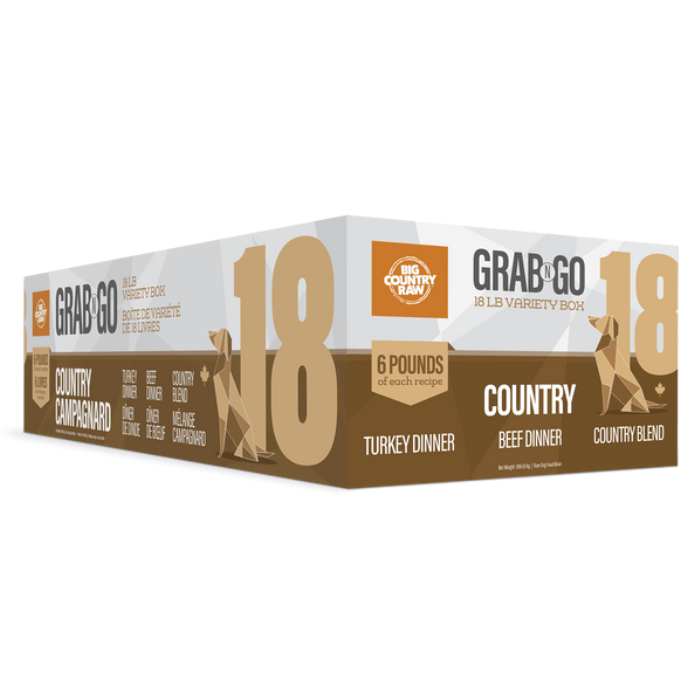 Big Country Raw congele Grab N Go Country 18 Grab N Go Country 18