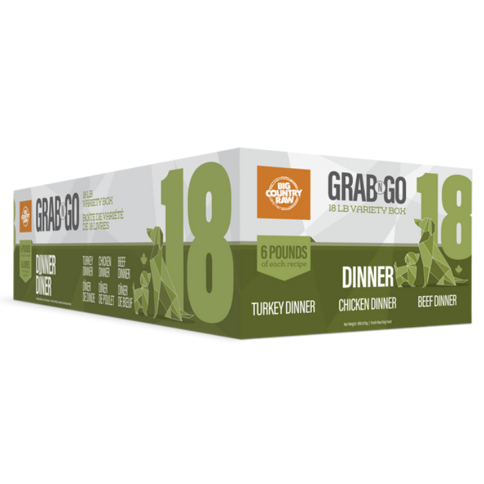 Big Country Raw congele Grab N Go Dinner 18 Grab N Go Dinner 18