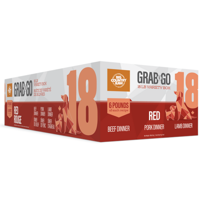 Big Country Raw congele Grab N Go RED 18 Grab N Go RED 18