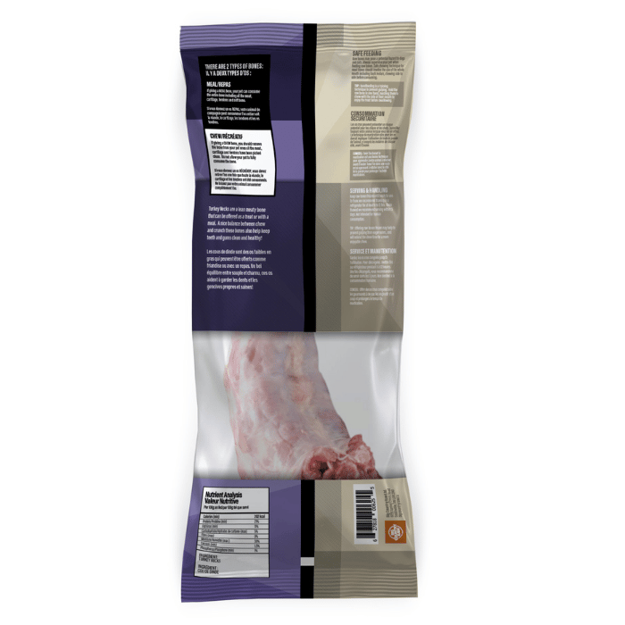 Big Country Raw congele Grand cou de dinde congelé