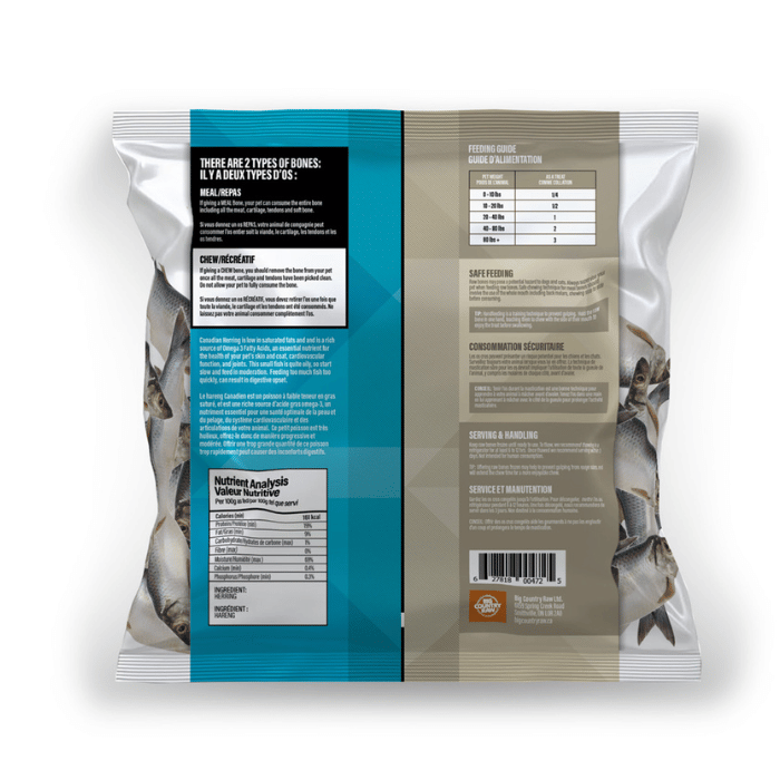 Big Country Raw congele Hareng congelés 1 lbs ( En Magasin Seulement )