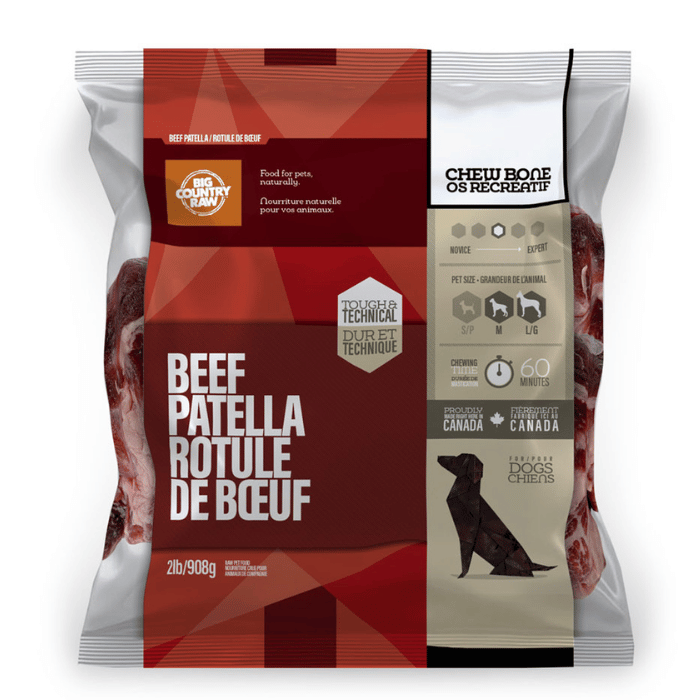 Big Country Raw congele Rotule de boeuf congelé 2 lbs