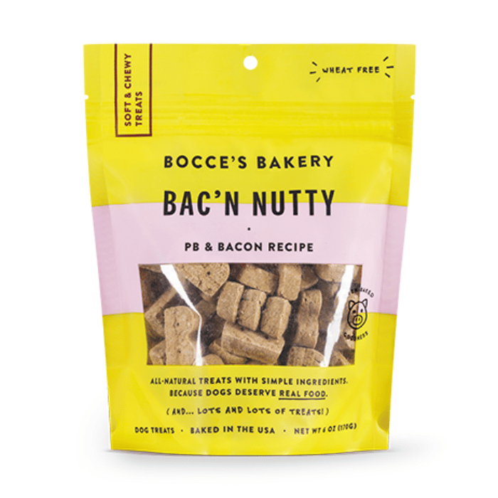 Bocce's Bakery Gâteries Gâteries Bocce's Bakery Bac'n nutty beurre de peanuts et bacon 6oz