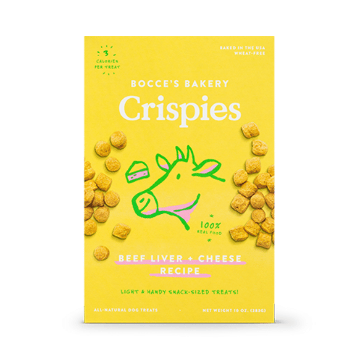 Bocce's Bakery Gâteries Gâteries Bocce's Bakery Crispies foie de boeuf et fromage 10z