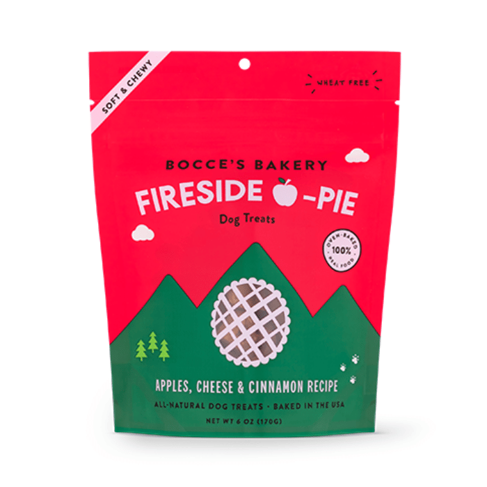 Bocce's Bakery Gâteries Gâteries pour chiens Fireside - Tarte au pommes, canelle et fromage 6oz