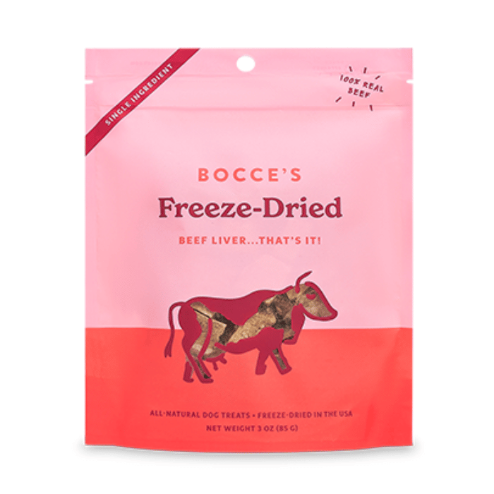Bocce's Bakery Gâteries Gâteries pour chiens foie de boeuf lyophilisée 3oz