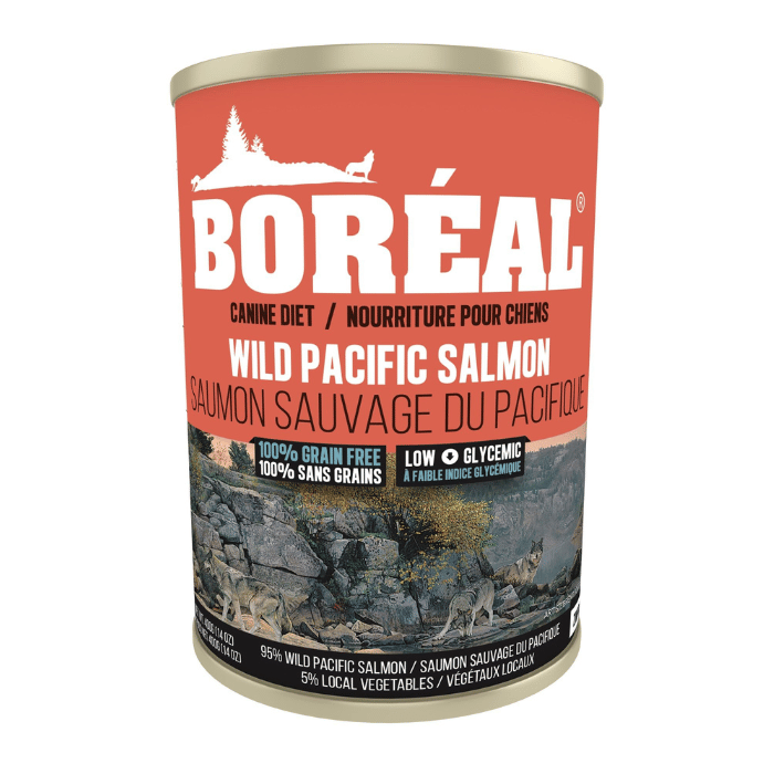 Boréal nourriture Boréal Conserve Pour Chien, Sans Grains Saumon Sauvage 690g Boréal Conserve Pour Chien, Sans Grains Saumon Sauvage 690g