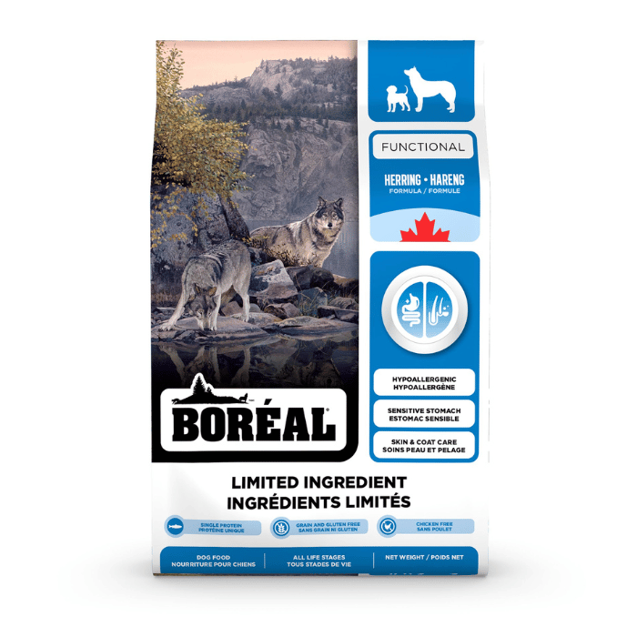 Boréal nourriture 1.8kg Boréal Functional, Nourriture à Ingrédients Limités Pour Chien - Hareng Boréal Functional, Nourriture à Ingrédients Limités Pour Chien - Hareng