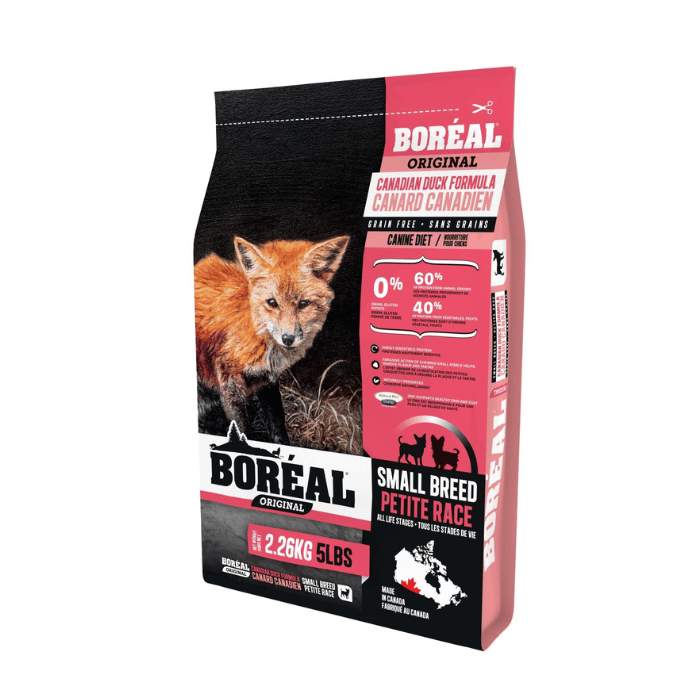 Boréal nourriture 5.45kg Boréal Original, Nourriture Pour Chien De Petite Race - Sans Grains, Canard Boréal Original, Nourriture Pour Chien De Petite Race - Sans Grains, Canard