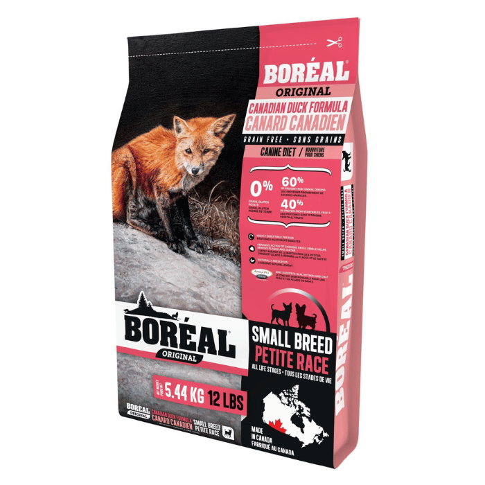 Boréal nourriture 5.45kg Boréal Original, Nourriture Pour Chien De Petite Race - Sans Grains, Canard Boréal Original, Nourriture Pour Chien De Petite Race - Sans Grains, Canard