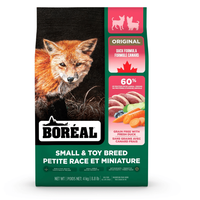 Boréal nourriture 5.45kg Boréal Original, Nourriture Pour Chien De Petite Race - Sans Grains, Canard Boréal Original, Nourriture Pour Chien De Petite Race - Sans Grains, Canard