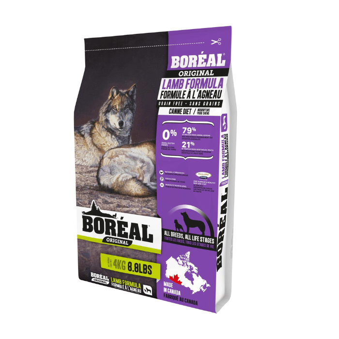 Boréal nourriture 4kg Boréal Original, Nourriture Pour Chien - Sans Grains, Agneau Boréal Original, Nourriture Pour Chien - Sans Grains, Agneau