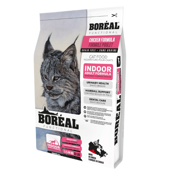 Boréal nourriture chat 2.26kg Boréal Functional, Nourriture Pour Chat D'intérieur - Poulet Boréal Functional, Nourriture Pour Chat D'intérieur - Poulet